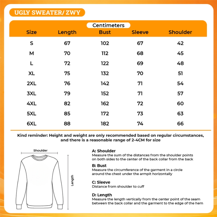 3D UGLY SWEATER - Amphibia Merch