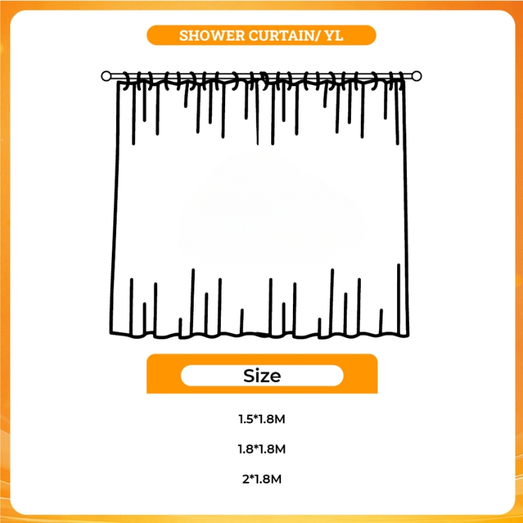 3D shower curtain - Amphibia Merch